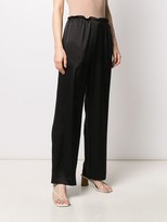 Thumbnail for your product : Erika Cavallini Lightweight Wide-Leg Trousers