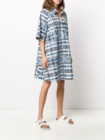 Thumbnail for your product : Barena Oversized Abstract Print Shirt Dress