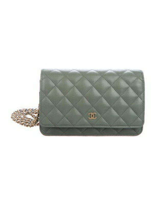 Chanel Classic Quilted Wallet On Chain w/ Tags gold ShopStyle