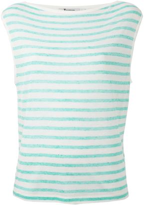 Alexander Wang T by boat-neck top