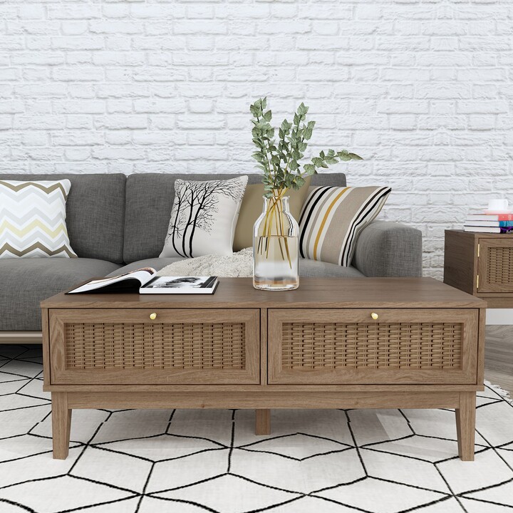 Dunelm Alexander Coffee Table Brown ShopStyle