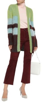 Missoni Brushed Striped Intarsia-knit Cardigan
