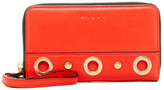 Thumbnail for your product : Milly Kent Smartphone Leather Wristlet