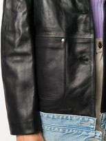 Thumbnail for your product : ANDERSSON BELL Molly Denim Layered Leather Jacket