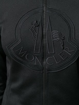 Moncler Zip-Up Logo Sweatshirt