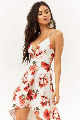 Forever 21 Floral High-Low Dress