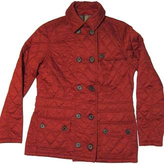Barbour Red Trench Coat for Women
