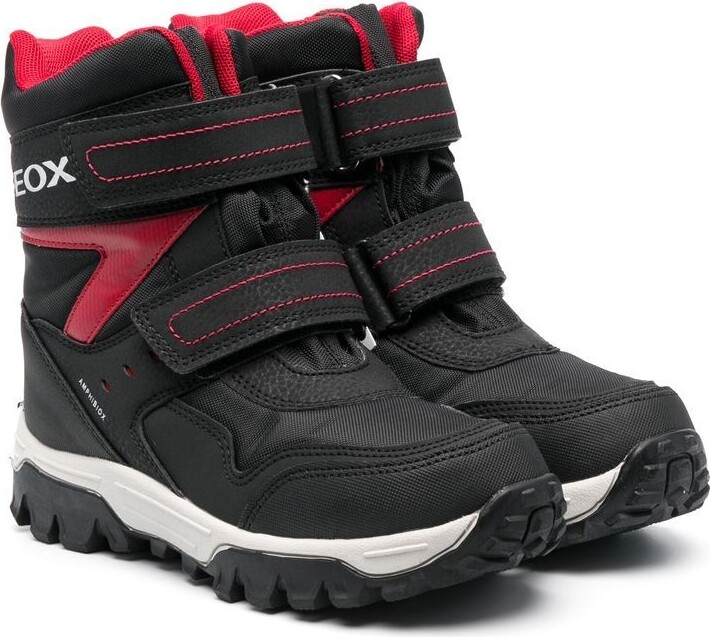 Geox Kids Himalaya ABX touch-strap boots - ShopStyle Boys' Shoes