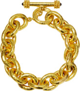 Thumbnail for your product : Elizabeth Locke Heavy Oval Link 19k Gold Bracelet