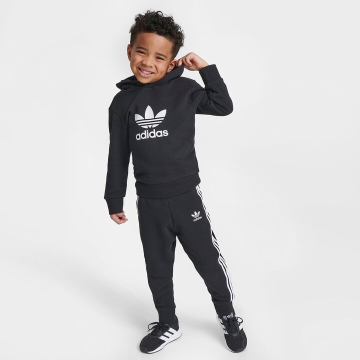 adidas Infant and Kids' Toddler Trefoil Pullover Hoodie and Jogger Pants Set  - ShopStyle Boys' Sweatshirts
