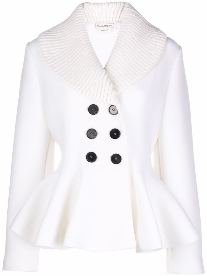 Alexander McQueen White Women's Jackets | Shop the world's largest 
