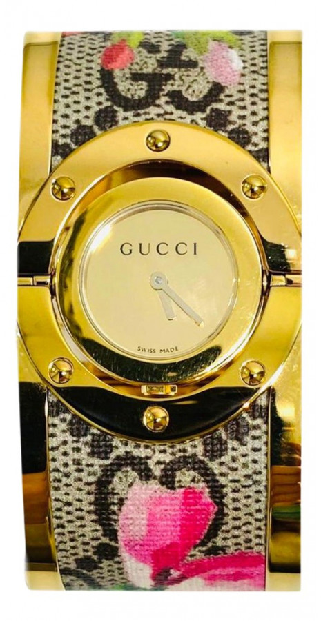 Gucci Twirl Multicolour Gold plated Watches - ShopStyle Jewellery