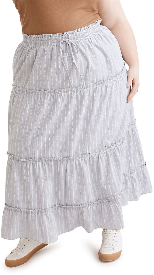 Plus Size Ruffle Skirt | Shop The Largest Collection | ShopStyle