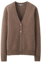 Thumbnail for your product : Uniqlo WOMEN Lambswool Blend V Neck Cardigan