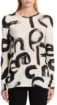 Thumbnail for your product : Proenza Schouler Text-Print Cotton Jersey Tee