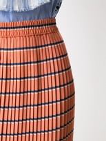 Thumbnail for your product : À La Garçonne Pleated Midi Skirt