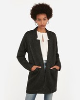 Thumbnail for your product : Express Oversized Tailored Knit Blazer