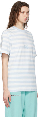 Noon Goons Blue & White Stripe Cruiser T-Shirt