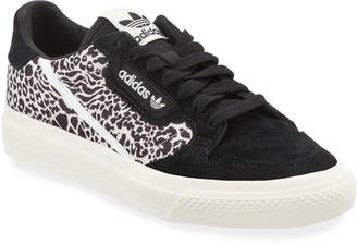 adidas grand court leopard print