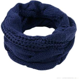 IvyFlair Unisex Winter Thick Chunky Cable Knit Infinity Loop Scarf