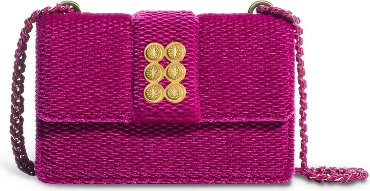 Kooreloo Pink Honeycomb Shoulder Bag Pink