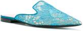 Thumbnail for your product : Alberta Ferretti Mia appliqué mule slippers