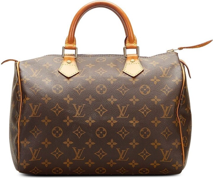 Louis Vuitton 2001 pre-owned Speedy 30 handbag, Brown