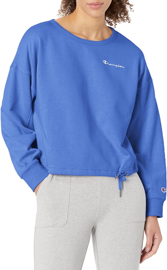 blue champion pullover