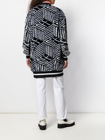 Thumbnail for your product : Off-White Geometric Faux Fur Cardigan