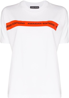Kwaidan Editions logo tape cotton-jersey T-shirt