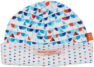 Magnetic Me by Magnificent Baby Blue Mod Boat Reversible Hat (Baby) - Blue - One Size