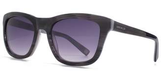 Karen Millen 26KMP002 Grey Rectangle Sunglasses