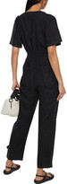 Thumbnail for your product : Joie Bramwell cropped linen jumpsuit