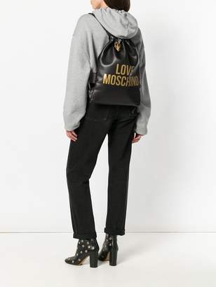 Love Moschino Love drawstring backpack