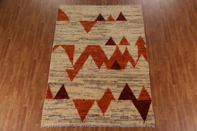 Rugsource One-of-a-Kind Hand-Knotted New Age 6'9\