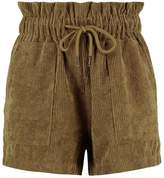 Thumbnail for your product : boohoo Petite Paperbag Waist Cord Short