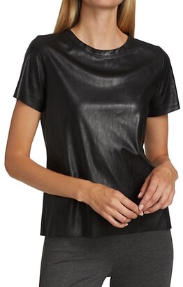 Bailey 44 Haven Faux Leather Top