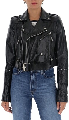 Givenchy Studded Biker Leather Jacket