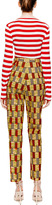 Thumbnail for your product : Stella Jean Tofu Printed Wax Cotton Trousers
