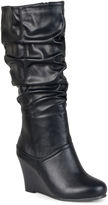 Thumbnail for your product : Journee Collection Hana Womens Slouch Wedge Heel Boots