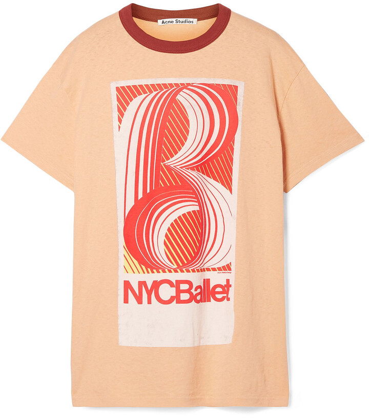 acne studios raglan sleeve shirt pink