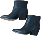 Thumbnail for your product : Acne 19657 ACNE Black Leather Ankle boots