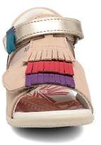 Thumbnail for your product : Kickers Kids's Bihilana Velcro Sandals In Beige - Size Uk 8.5 Infant / Eu 26