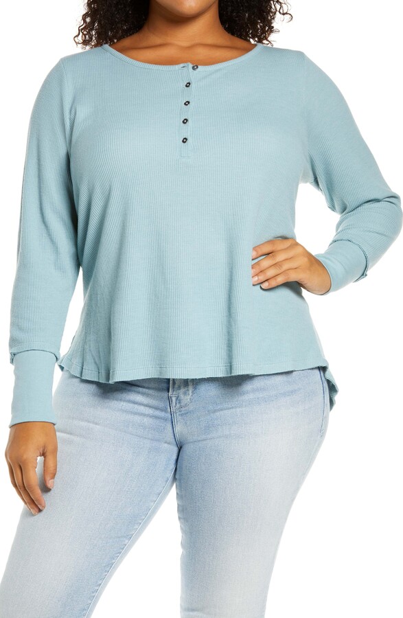 plus size womens thermal tops