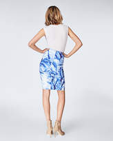 Thumbnail for your product : Nicole Miller Faux Metal Sandy Skirt