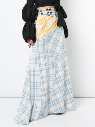 Rosie Assoulin Cut And Paste skirt