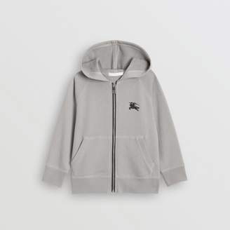 Burberry Cotton Jersey Hooded Top