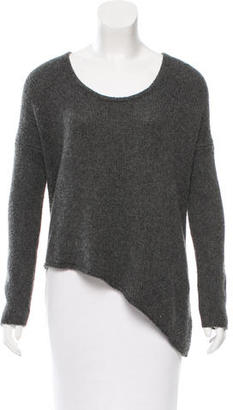 Helmut Lang Asymmetrical Scoop Neck Sweater