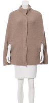 Thumbnail for your product : Jil Sander Wool Button-Up Cape
