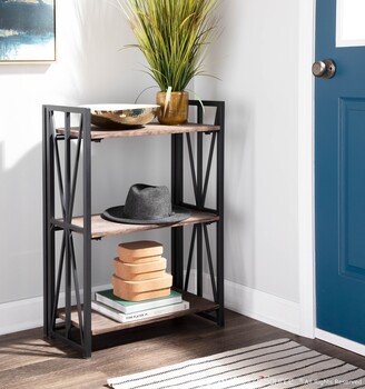 Lumisource Indy Industrial Bookcase